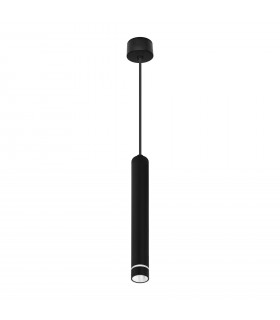 Colgante SPLIT 1xGU10-MINI Negro Regulable Altura