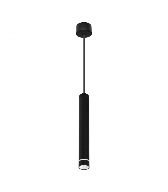 Colgante SPLIT 1xGU10-MINI Negro Regulable Altura