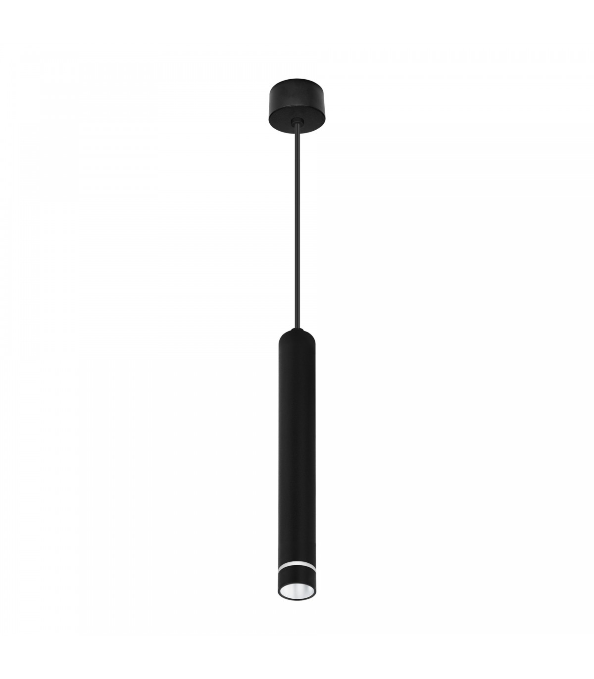 Colgante SPLIT 1xGU10-MINI Negro Regulable Altura