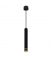 Colgante SPLIT 1xGU10-MINI Negro Regulable Altura
