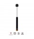 Colgante SPLIT 1xGU10-MINI Negro Regulable Altura