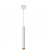 Colgante SPLIT 1xGU10-MINI Blanco Regulable Altura