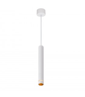 Colgante SPLIT 1xGU10-MINI Blanco Regulable Altura