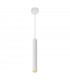 Colgante SPLIT 1xGU10-MINI Blanco Regulable Altura