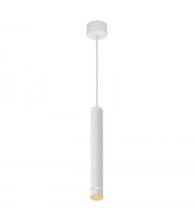 Colgante SPLIT 1xGU10-MINI Blanco Regulable Altura