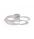Ventilador ROSE BLANCO DC 24W 3200Lm 4 Aspas CCT
