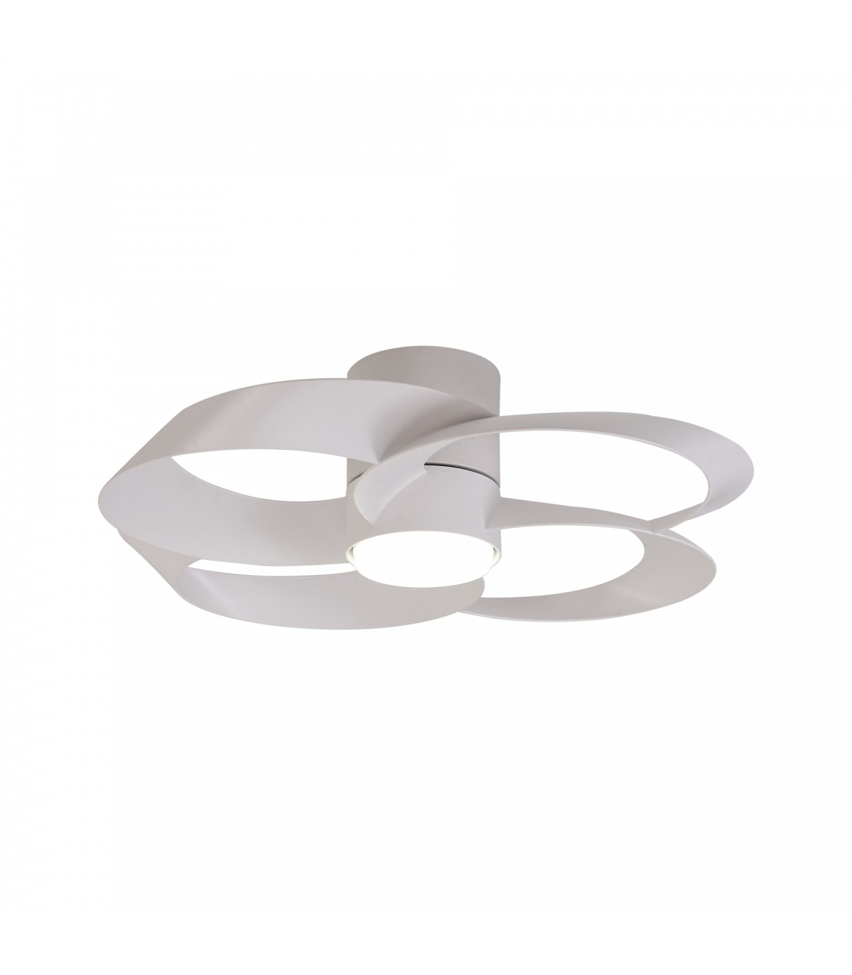 Ventilador ROSE BLANCO DC 24W 3200Lm 4 Aspas CCT