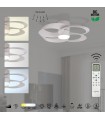 Ventilador ROSE BLANCO DC 24W 3200Lm 4 Aspas CCT