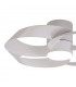 Ventilador ROSE BLANCO DC 24W 3200Lm 4 Aspas CCT