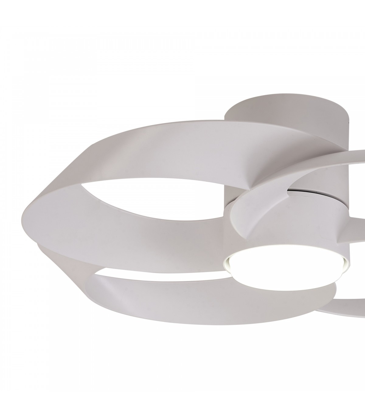 Ventilador ROSE BLANCO DC 24W 3200Lm 4 Aspas CCT