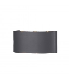 Aplique LED Exterior ARCS 6W 450Lm IP54 Antracita