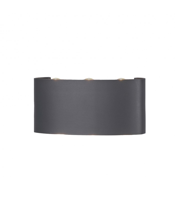 Aplique LED Exterior ARCS 6W 450Lm IP54 Antracita