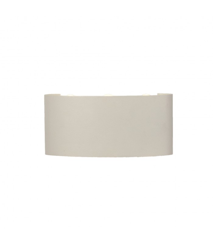 Aplique LED Exterior ARCS 6W 450Lm IP54 Blanco
