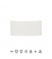 Aplique LED Exterior ARCS 6W 450Lm IP54 Blanco