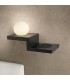 Aplique LED ZANIBAR 6W 470Lm IP20 Con Cargador Móvil por Inducción Negro