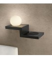 Aplique LED ZANIBAR 6W 470Lm IP20 Con Cargador Móvil por Inducción Negro