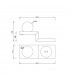Aplique LED ZANIBAR 6W 470Lm IP20 Con Cargador Móvil por Inducción Negro
