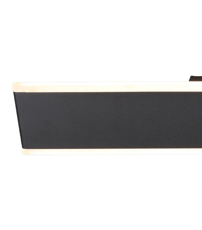 Aplique Pared Led NELSON 24W 1950Lm Negro CCT