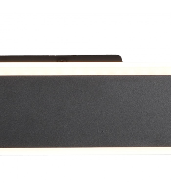Aplique Pared Led NELSON 24W 1950Lm Negro CCT