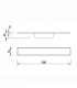 Aplique Pared Led NELSON 24W 1950Lm Negro CCT