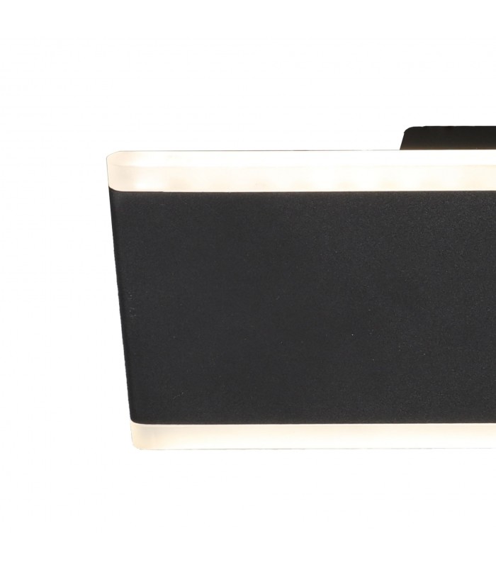 Aplique Pared Led NELSON 16W 1300Lm Negro CCT