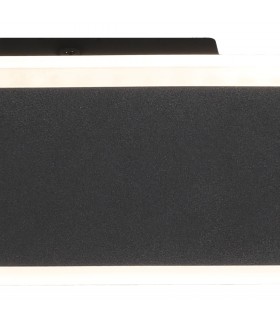 Aplique Pared Led NELSON 16W 1300Lm Negro CCT