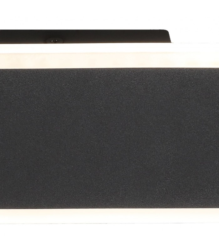 Aplique Pared Led NELSON 16W 1300Lm Negro CCT
