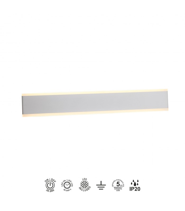 Aplique Pared Led NELSON 24W 1950Lm Blanco CCT