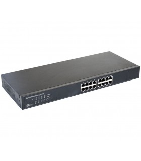 Switch 16 Puertos RJ45 Plug and Play 100 / 1000 Mbps Nimo