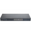 Switch 16 Puertos RJ45 Plug and Play 100 / 1000 Mbps Nimo