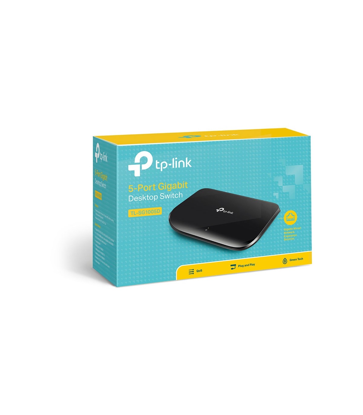 Switch 5 Puertos RJ45 10/100/1000 Mbps TP-LINK