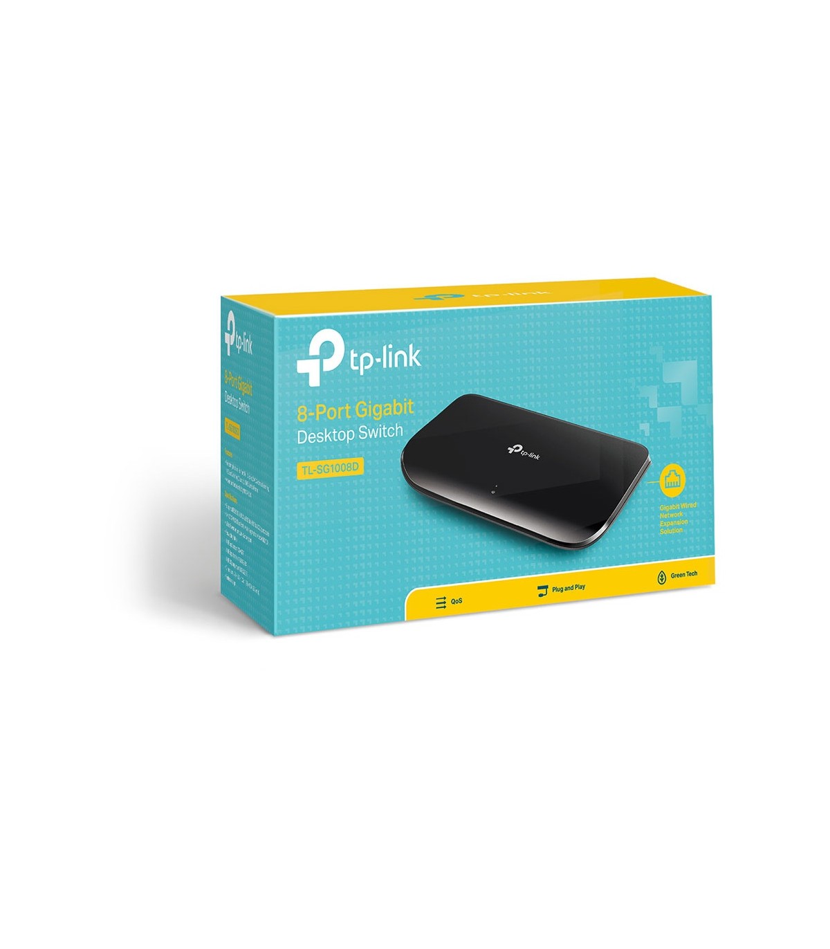 Switch 8 Puertos RJ45 10/100/1000 Mbps TP-LINK