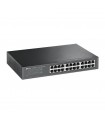 Switch 24 Puertos RJ45 Plug and Play 100 / 1000 Mbps TP-LINK