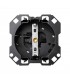 Base Schuko 16A 250V Embornamiento 1click® Simon 100