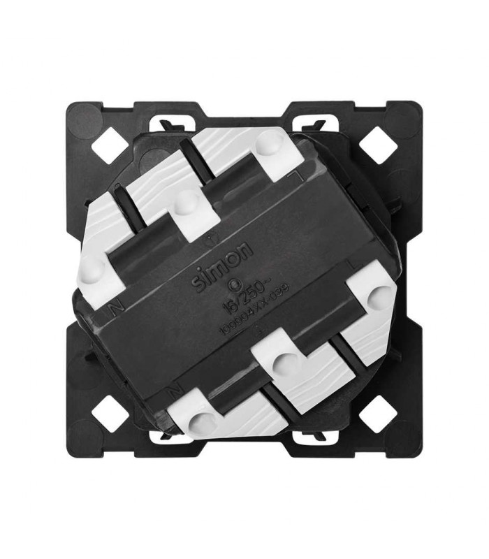 Base Schuko 16A 250V Embornamiento 1click® Simon 100