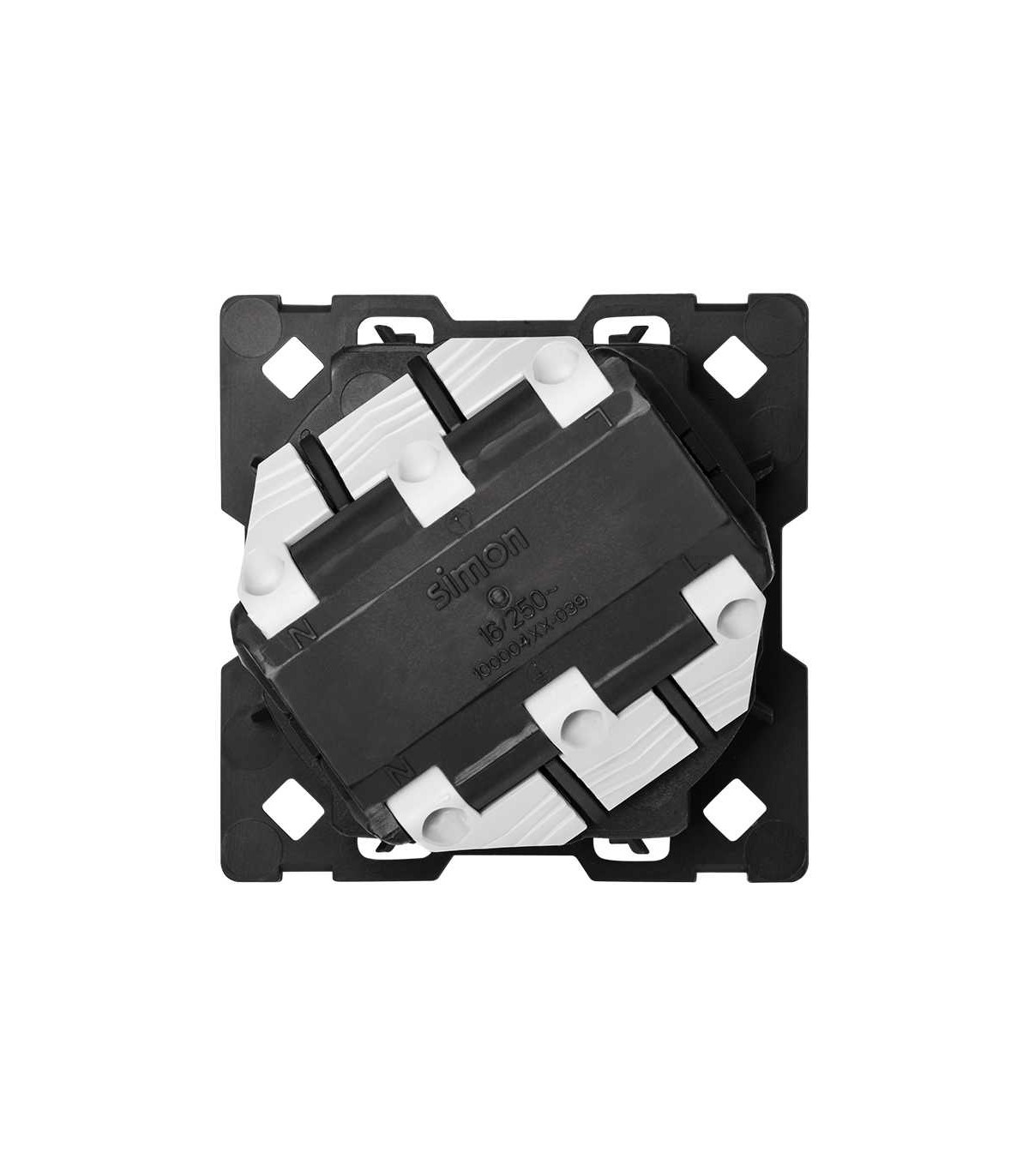 Base Schuko 16A 250V Embornamiento 1click® Simon 100