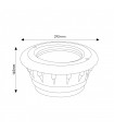 Nicho para Bombilla PAR56 empotrable para Liner IP68