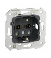 Base schuko 16 A 250V con sistema de embornamiento a tornillo Simon 75
