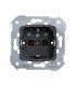 Base schuko 16 A 250V con sistema de embornamiento a tornillo Simon 75
