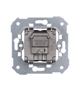 Toma de señal modular R-TV+SAT única Simon 75