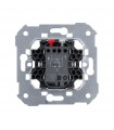 Pulsador 10 A 250V con luminoso incorporado y sistema de embornamiento rápido Simon 75