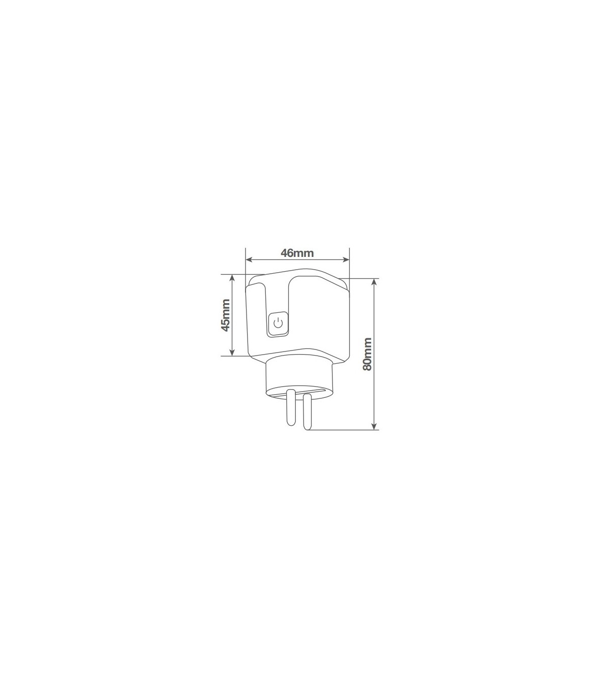 Enchufe Inteligente WiFi 16A GSC
