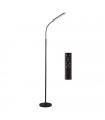 Lámpara de Pie LIVARNA Negro Regulable 18W 1650Lm CCT