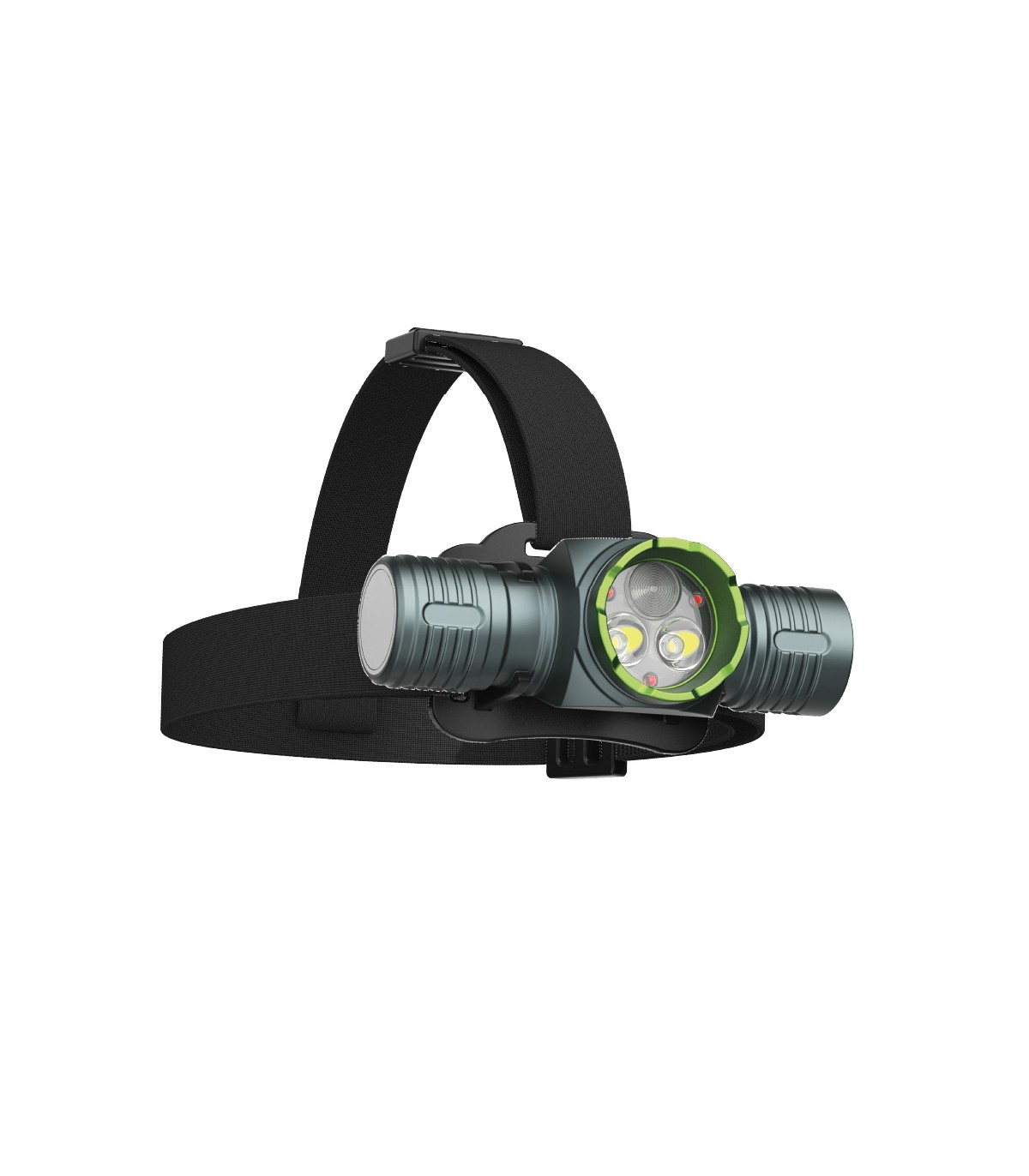 Linterna LED de cabeza 15W 1500Lm IPX5 Recargable USB C