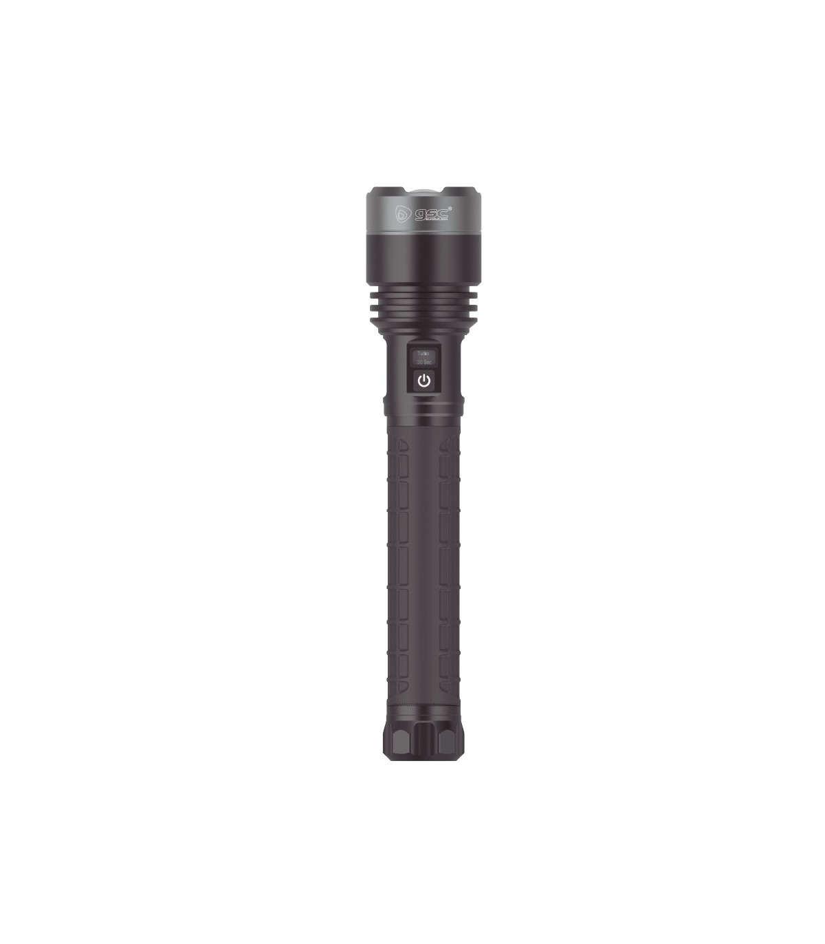Linterna LED de mano recargable USB o 9xAA 150W 15000lm IPX4