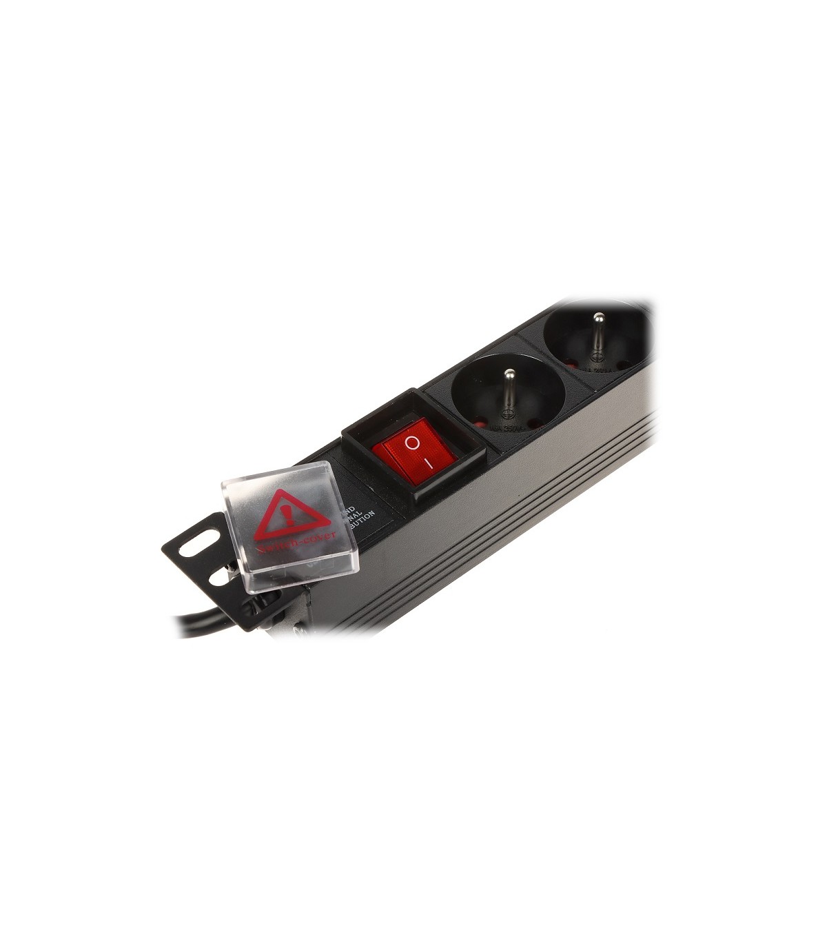 Regleta de alimentación Schuko 8 salidas para Rack 19" DELTA