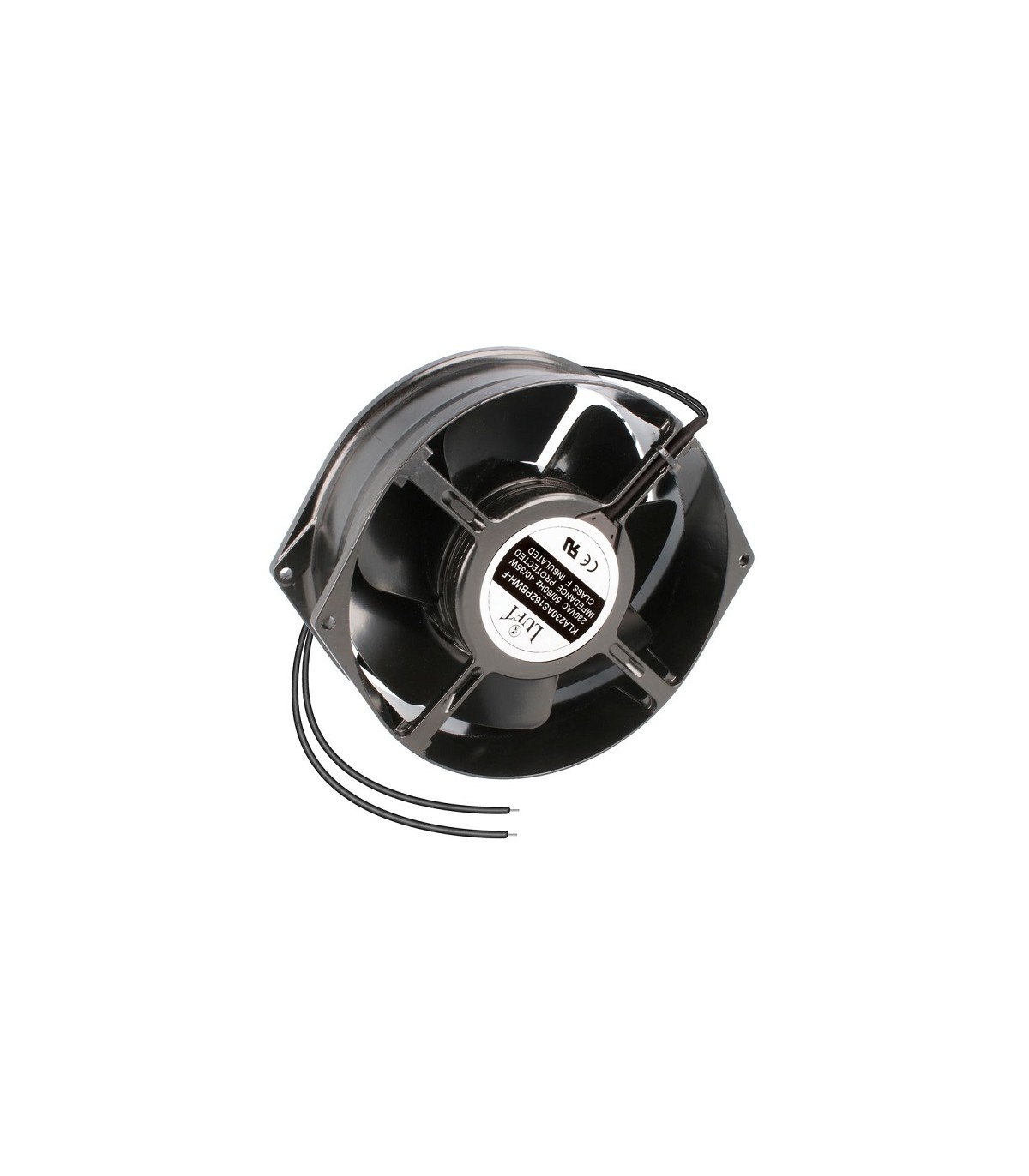 Ventilador 230Vca 150X162X55mm Rodamiento 2 Hilos