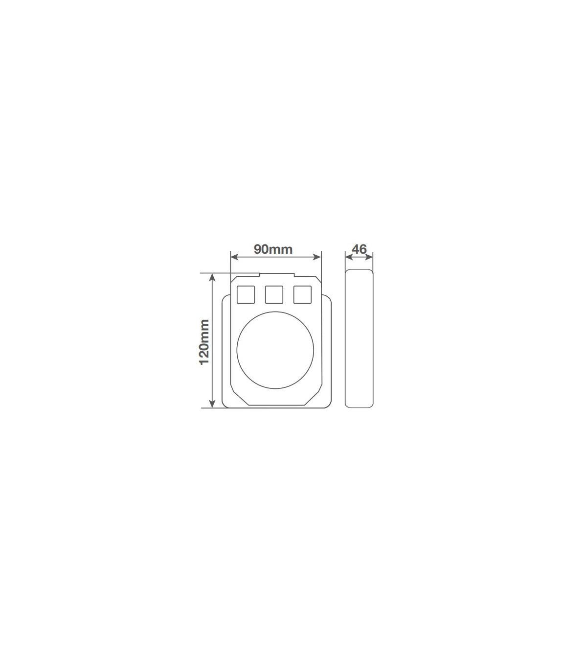 Linterna de trabajo Led COB 15W 1500Lm IPX4 Recargable USB C