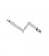 Cable coaxial plano para ventanas y puertas 15Cm