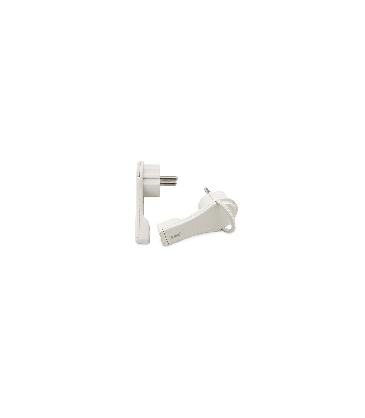 Clavija Trasmueble Schuko 2P+T 16A 250V Blanca